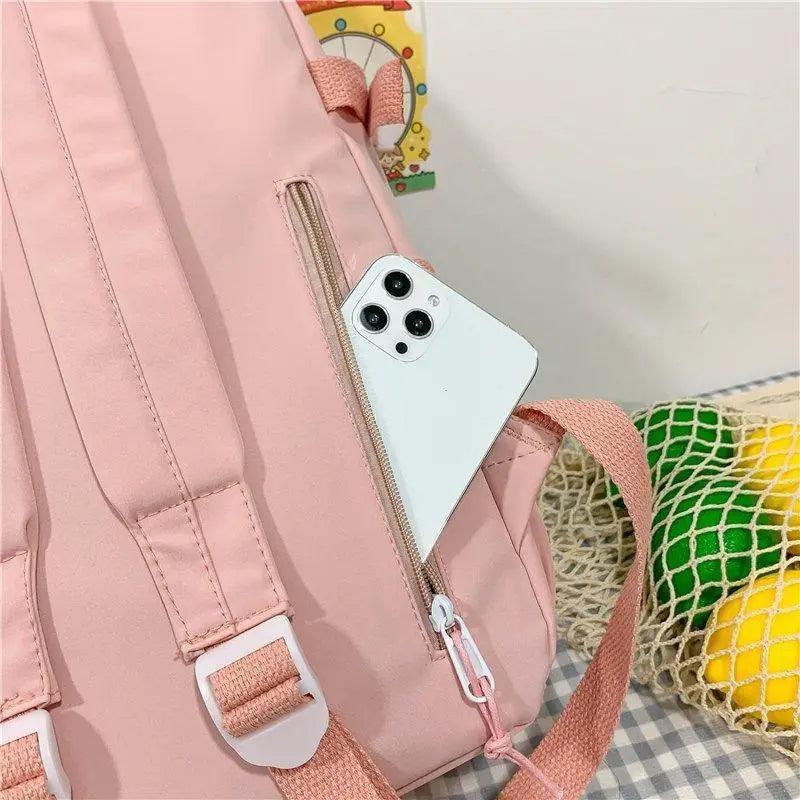 Large Capacity Multi-Pocket Waterproof Backpack for School Travel