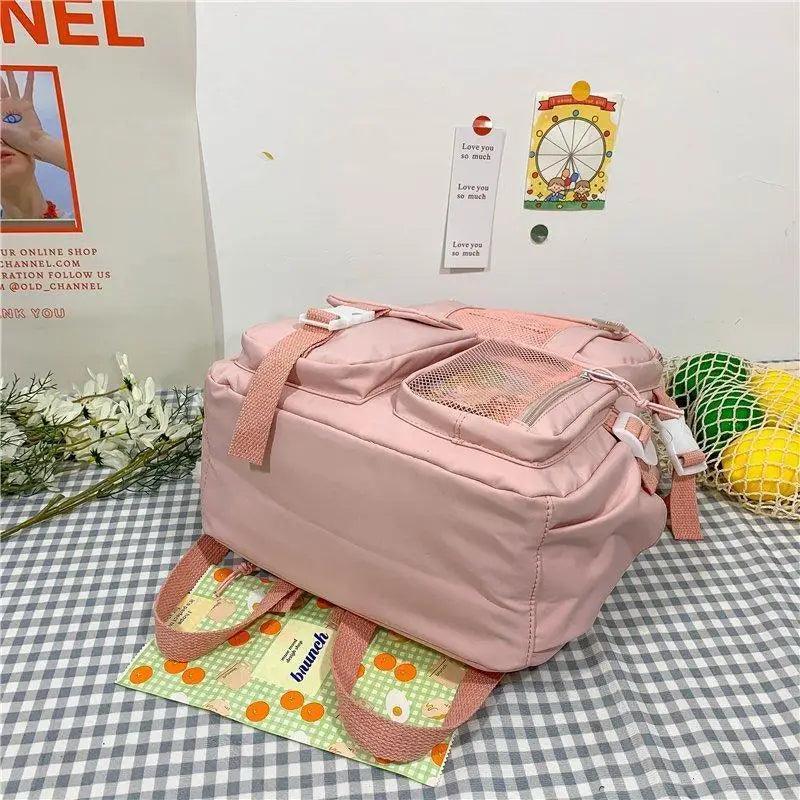 Large Capacity Multi-Pocket Waterproof Backpack for School Travel