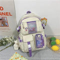 Large Capacity Multi-Pocket Waterproof Backpack for School Travel