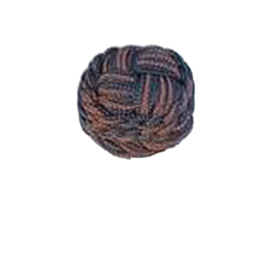 Brown Unique Dome Buns Style 4 synthetic hair accessory