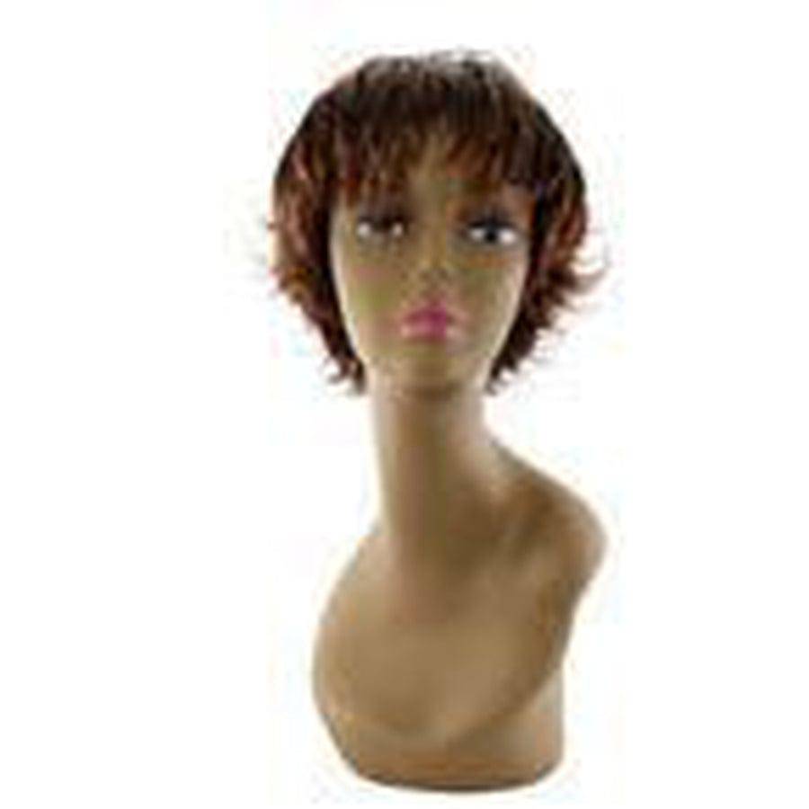 Unique Laila Wig made of premium Kanekalon fiber in a fashionable, effortless style