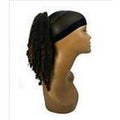 Close up of Unique Marley String synthetic hair extensions for braiding and twisting