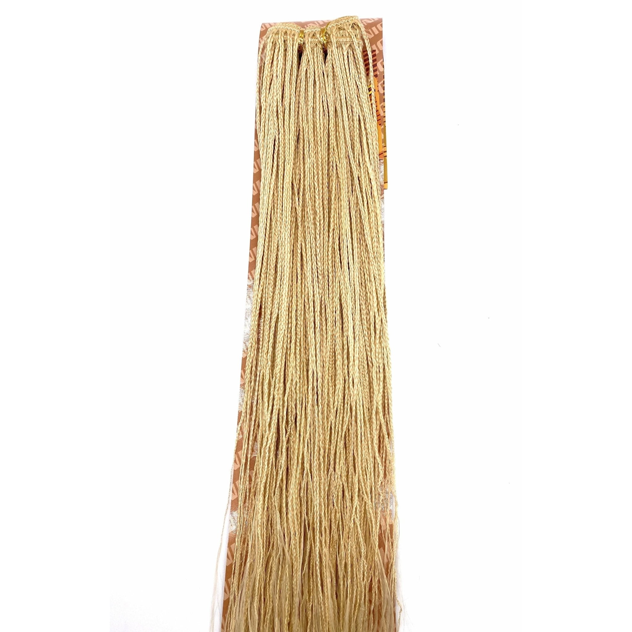 14" Micro Braid Human Hair Extensions in T1B Burgundy