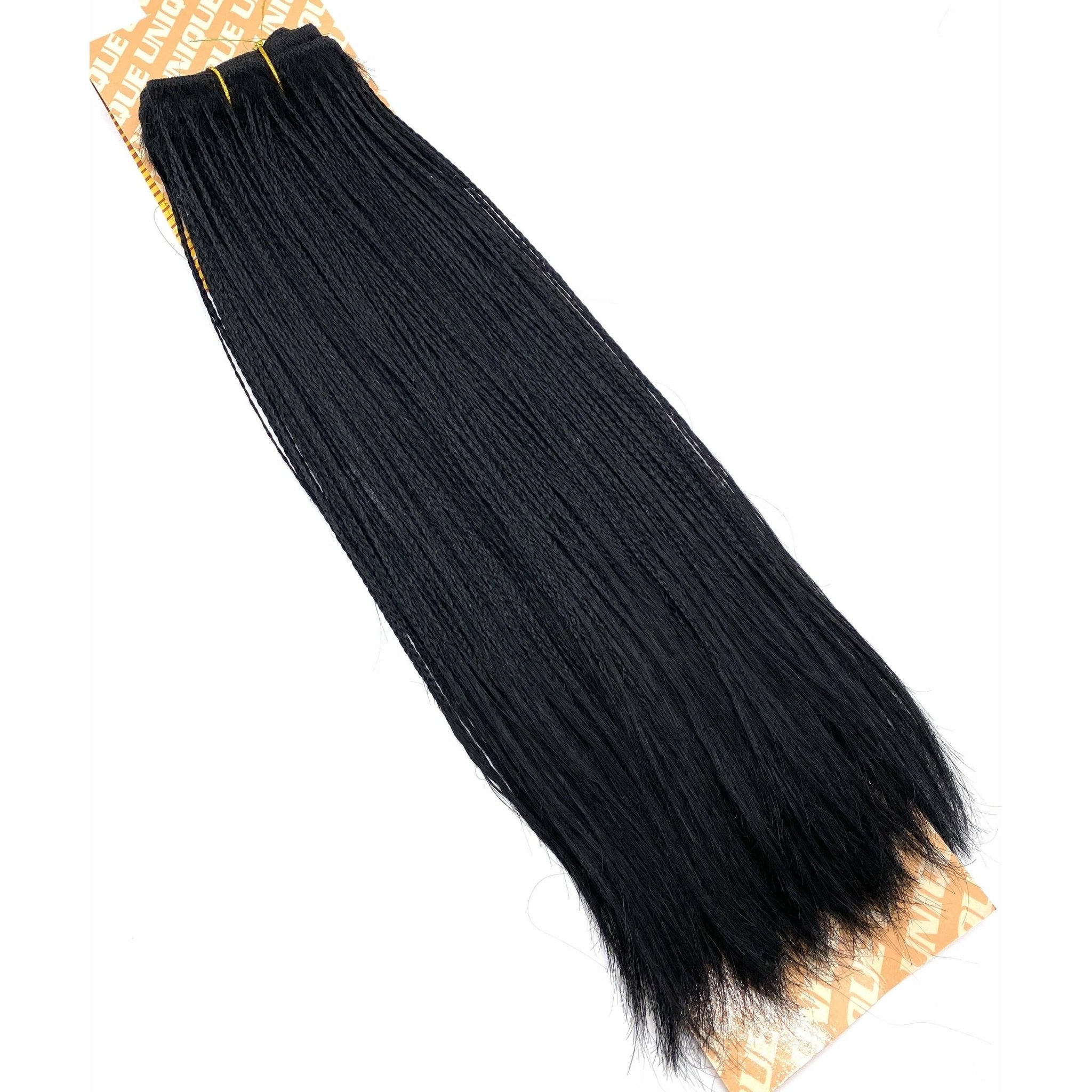 20-Inch Human Hair Micro Braid Weft Extensions - 100g