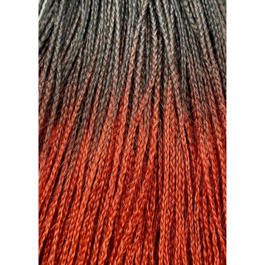 20-Inch Human Hair Micro Braid Weft Extensions - 100g