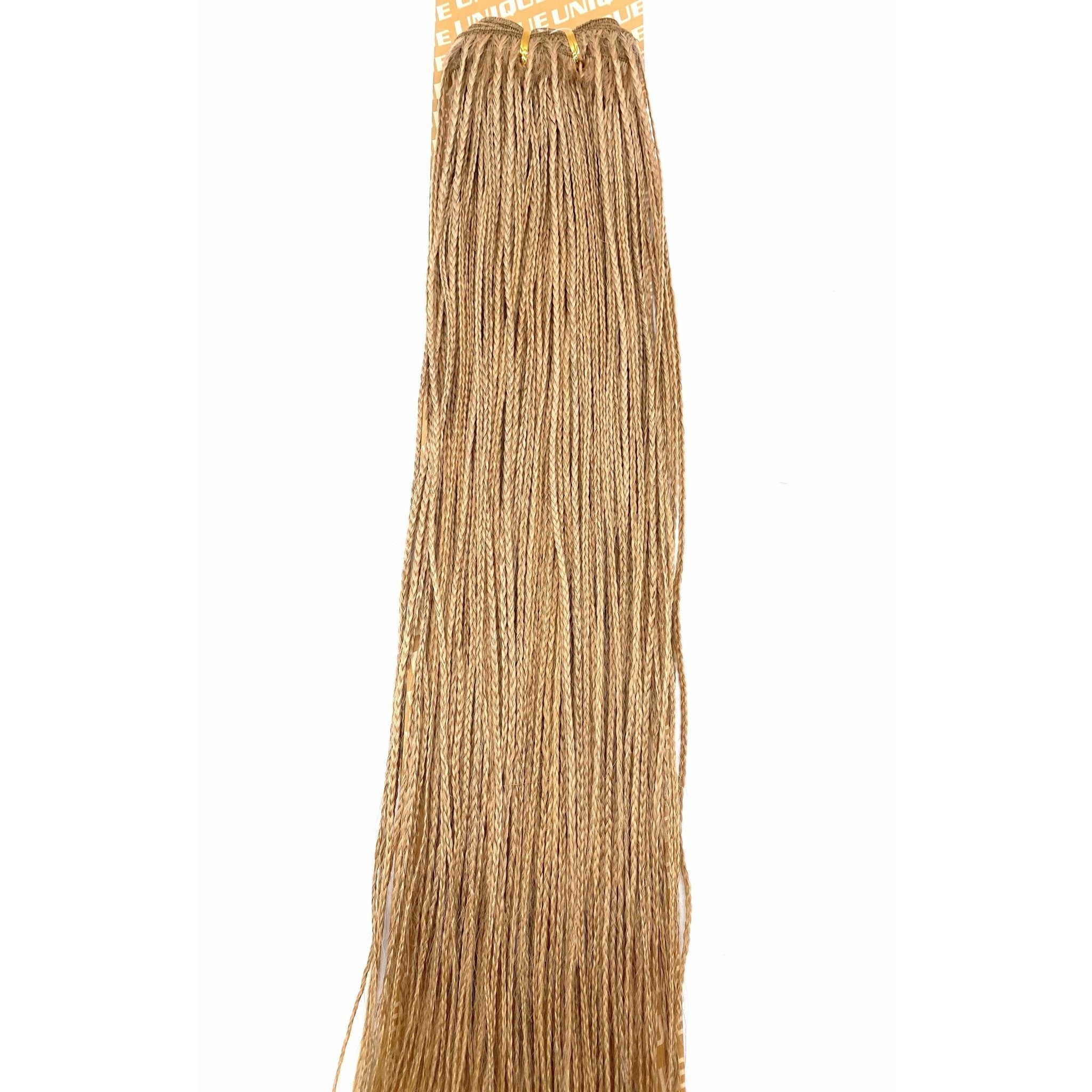 20-Inch Human Hair Micro Braid Weft Extensions - 100g
