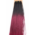 20-Inch Human Hair Micro Braid Weft Extensions - 100g