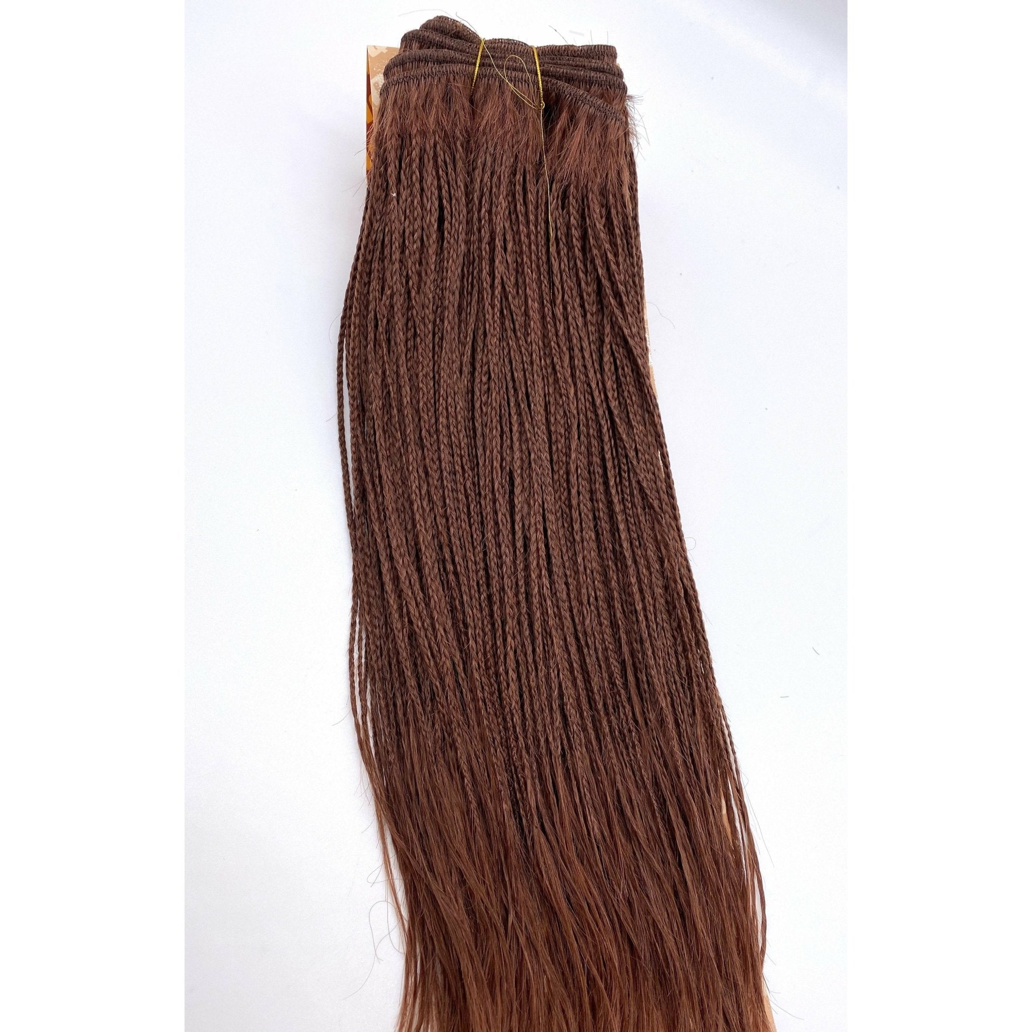 20-Inch Human Hair Micro Braid Weft Extensions - 100g