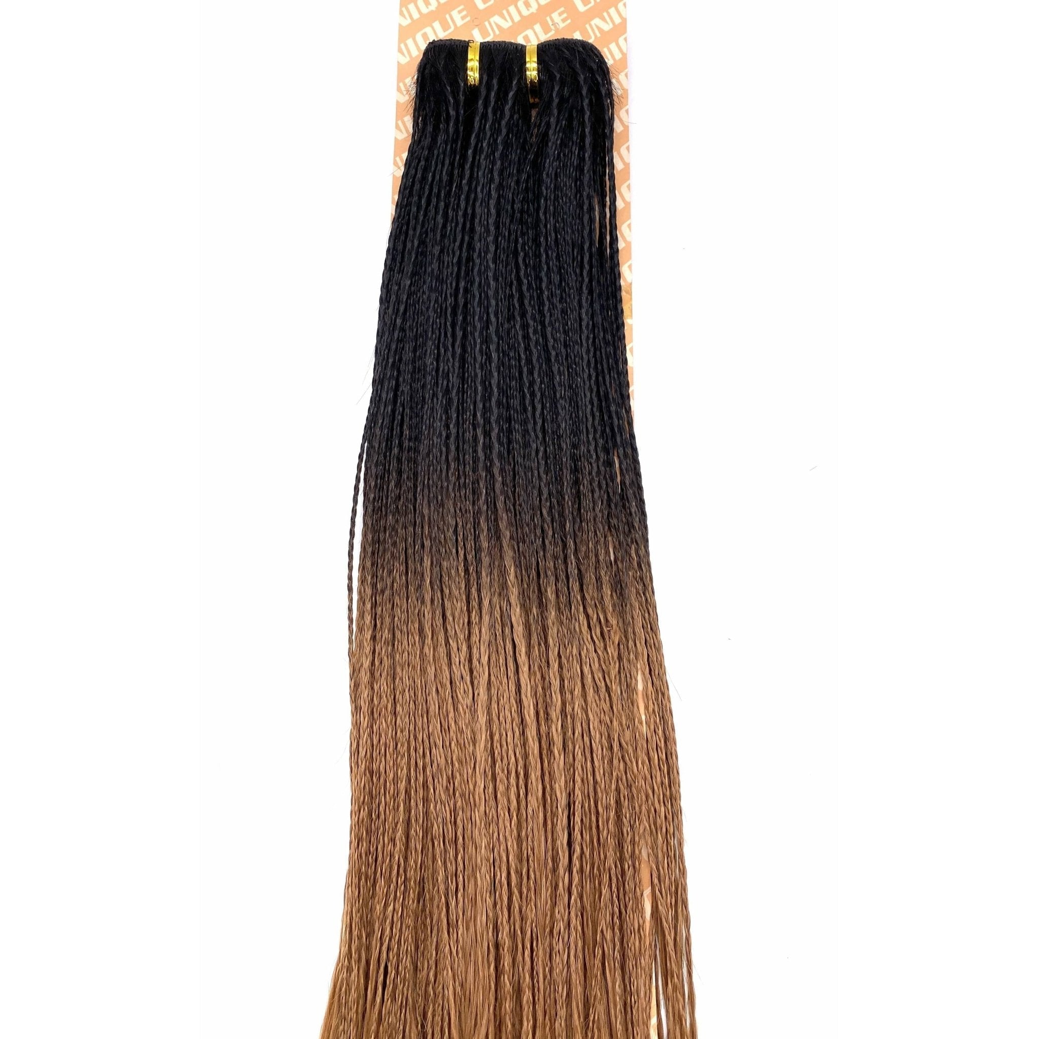 20-Inch Human Hair Micro Braid Weft Extensions - 100g