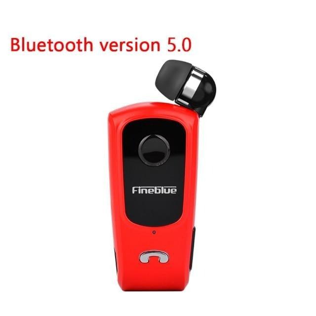 Retractable Bluetooth Headset with Noise Cancellation and Vibration