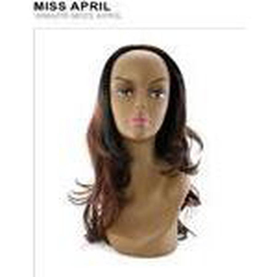 Miss April Synthetic Kanekalon Fiber Wig - Natural Look Styling