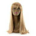 Unique Monique Kanekalon synthetic wig styled for a natural and glamorous look