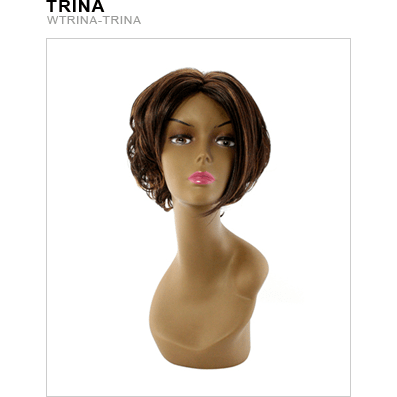 Trina Wig in Multi-Tonal Brown with Warm Highlights, Classic Style