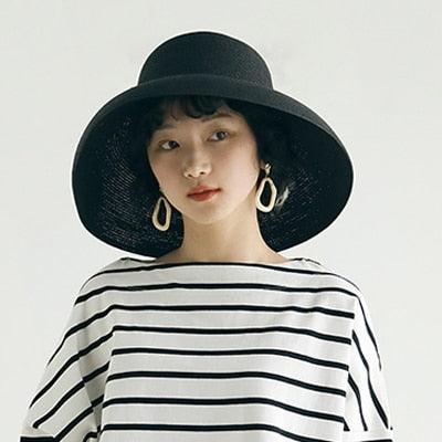 Foldable Vintage Beach Hat - Lightweight Wide Brim Summer Sun Cap