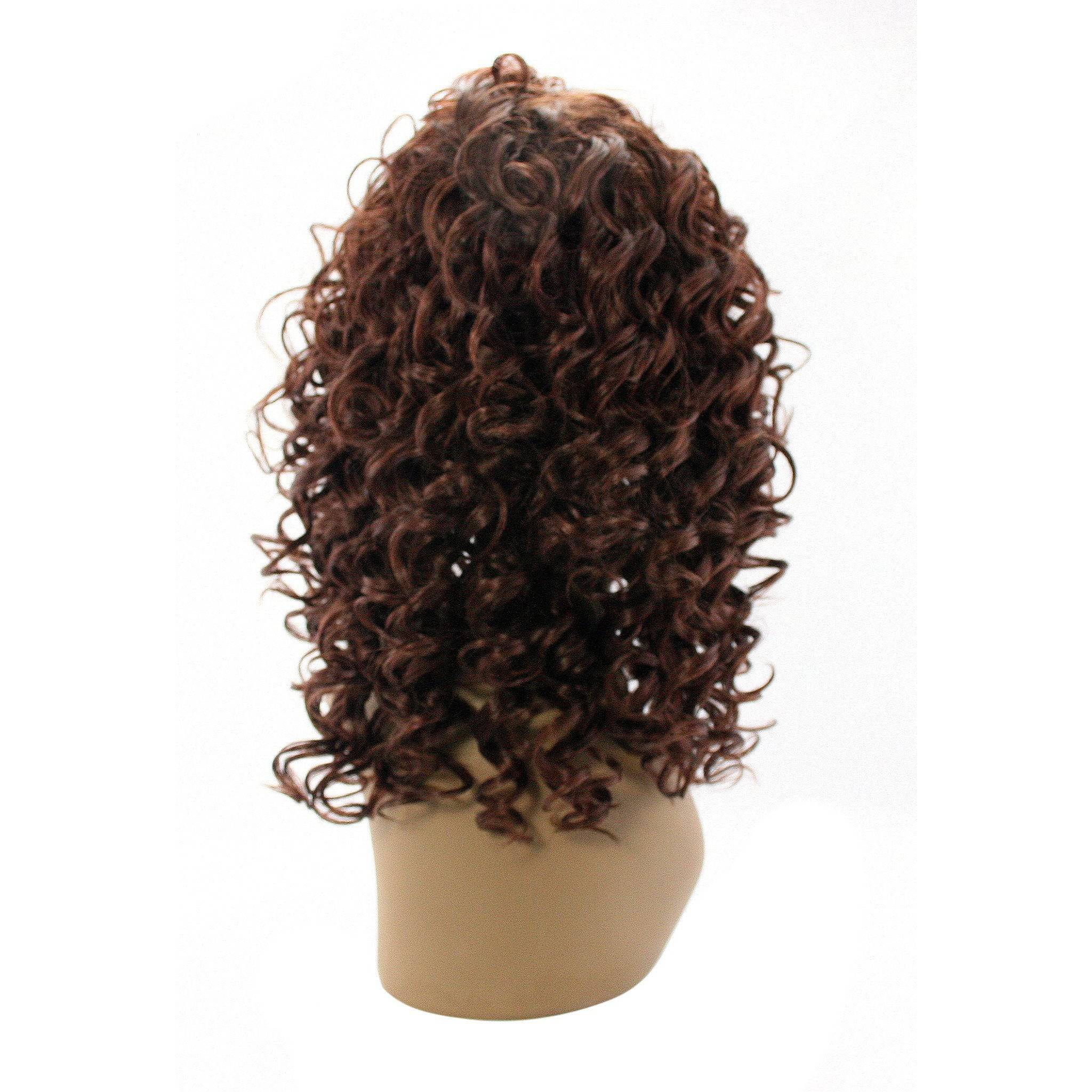 100% Human Hair Wig Style A – Versatile Auburn Salon Quality