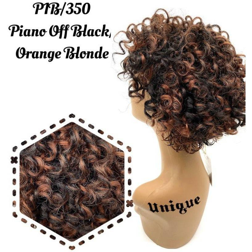 100% Human Hair Full Wig - Style A3 Natural Texture & Versatile Fit
