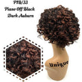 100% Human Hair Full Wig - Style A3 Natural Texture & Versatile Fit