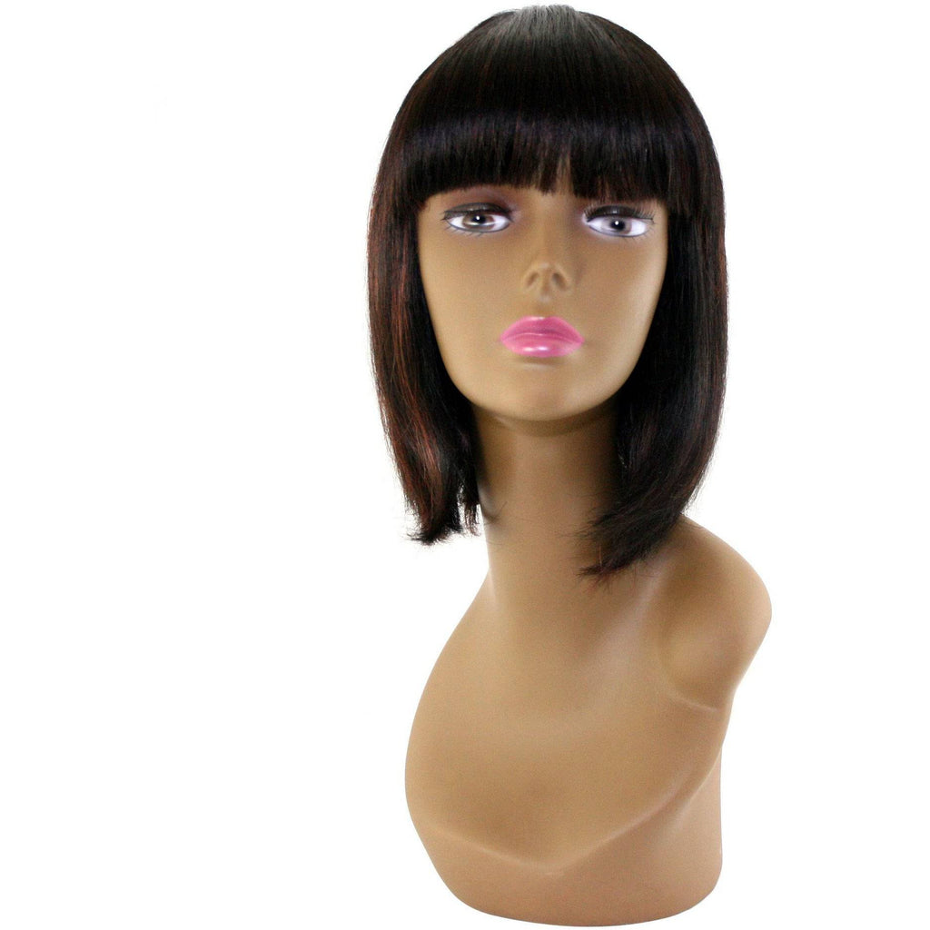 Style A8 100% Human Hair full wig displayed elegantly