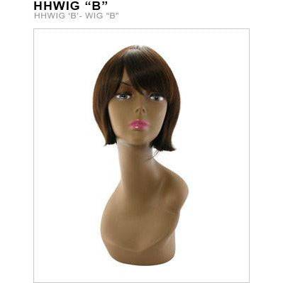 100% Human Hair Full Wig Style B Natural Professional Hairpiece