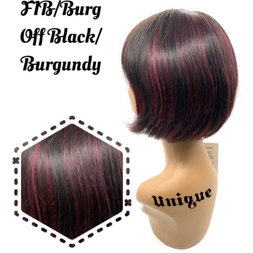 100% Human Hair Full Wig Style B Natural Professional Hairpiece