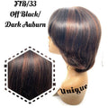 100% Human Hair Wig Style B1 – Modern Two-Tone Style