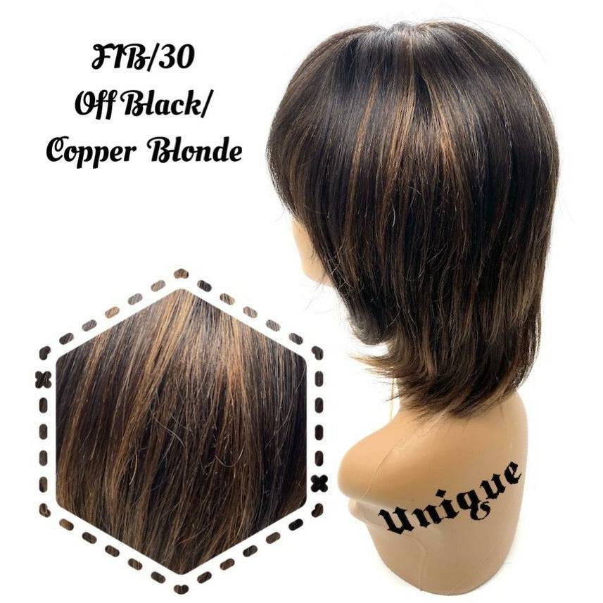 100% Human Hair Wig Style B1 – Modern Two-Tone Style