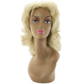 Woman wearing Unique's 100% human hair full wig in Style C with a natural, silky finish