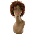 Style D 100% human hair full wig with natural texture
