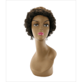 Style G 100% Human Hair Full Wig with natural texture and styling