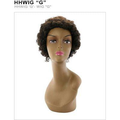 Style G 100% Human Hair Full Wig - Natural Premium Hairpiece