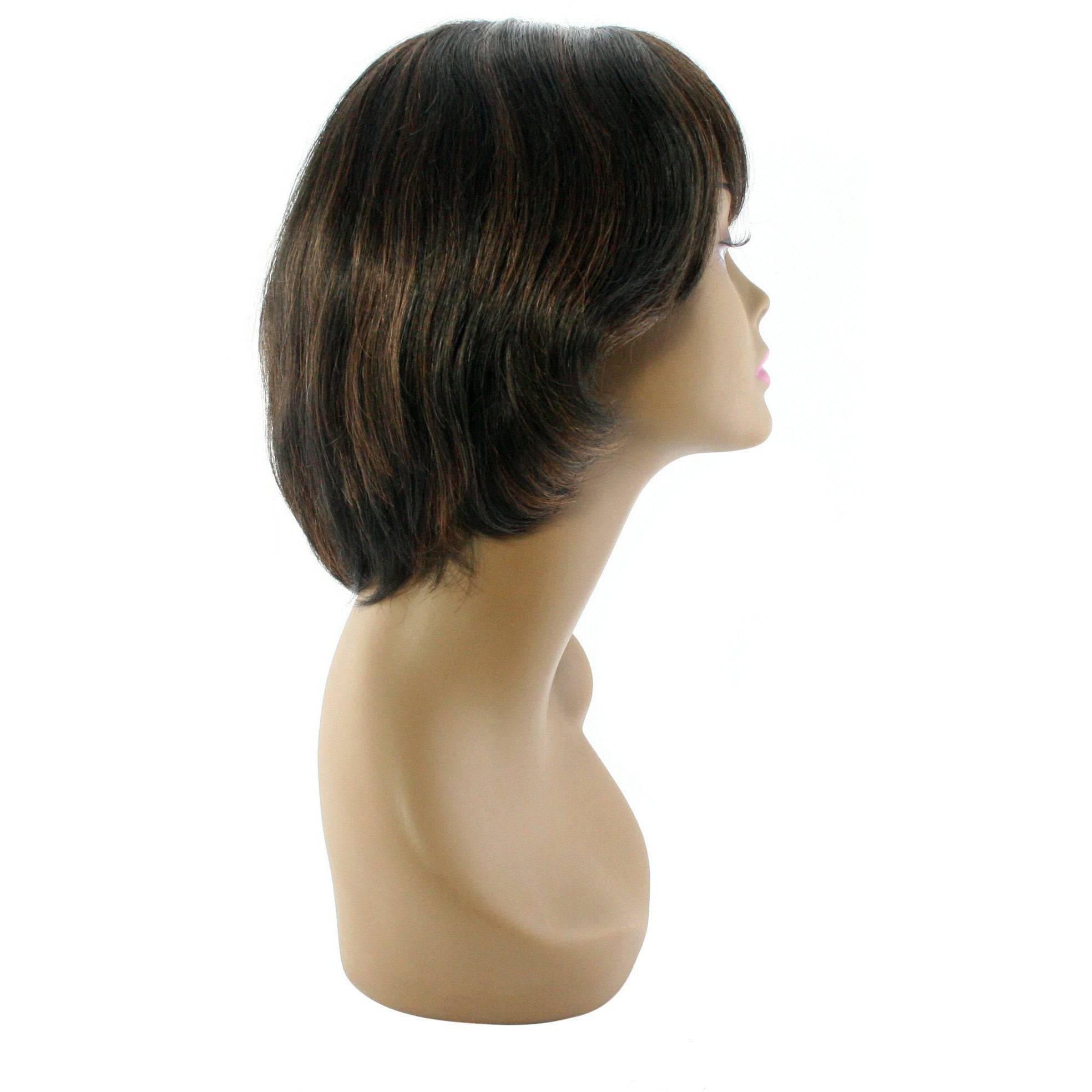 100% Human Hair Full Wig Style T – Natural Texture & Versatile Fit