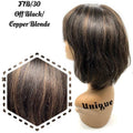 100% Human Hair Full Wig Style T – Natural Texture & Versatile Fit