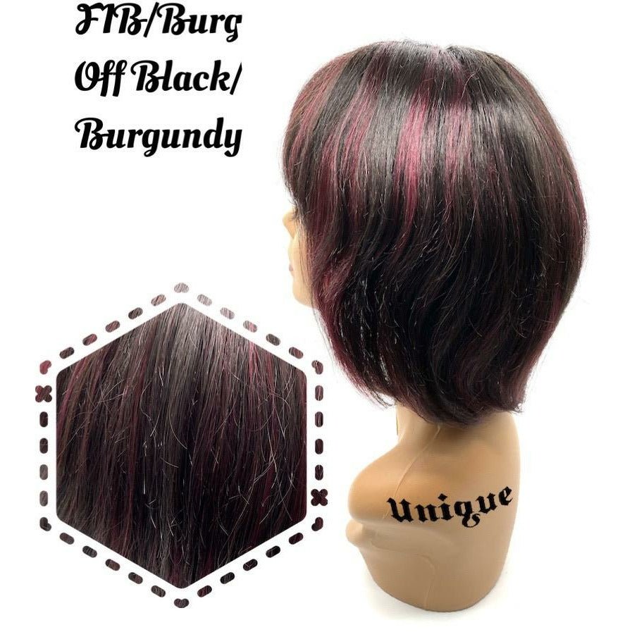 100% Human Hair Full Wig Style T – Natural Texture & Versatile Fit