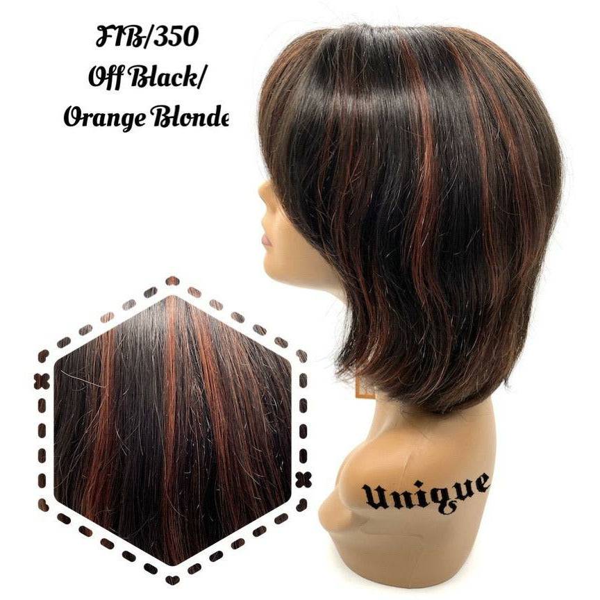 100% Human Hair Full Wig Style T – Natural Texture & Versatile Fit