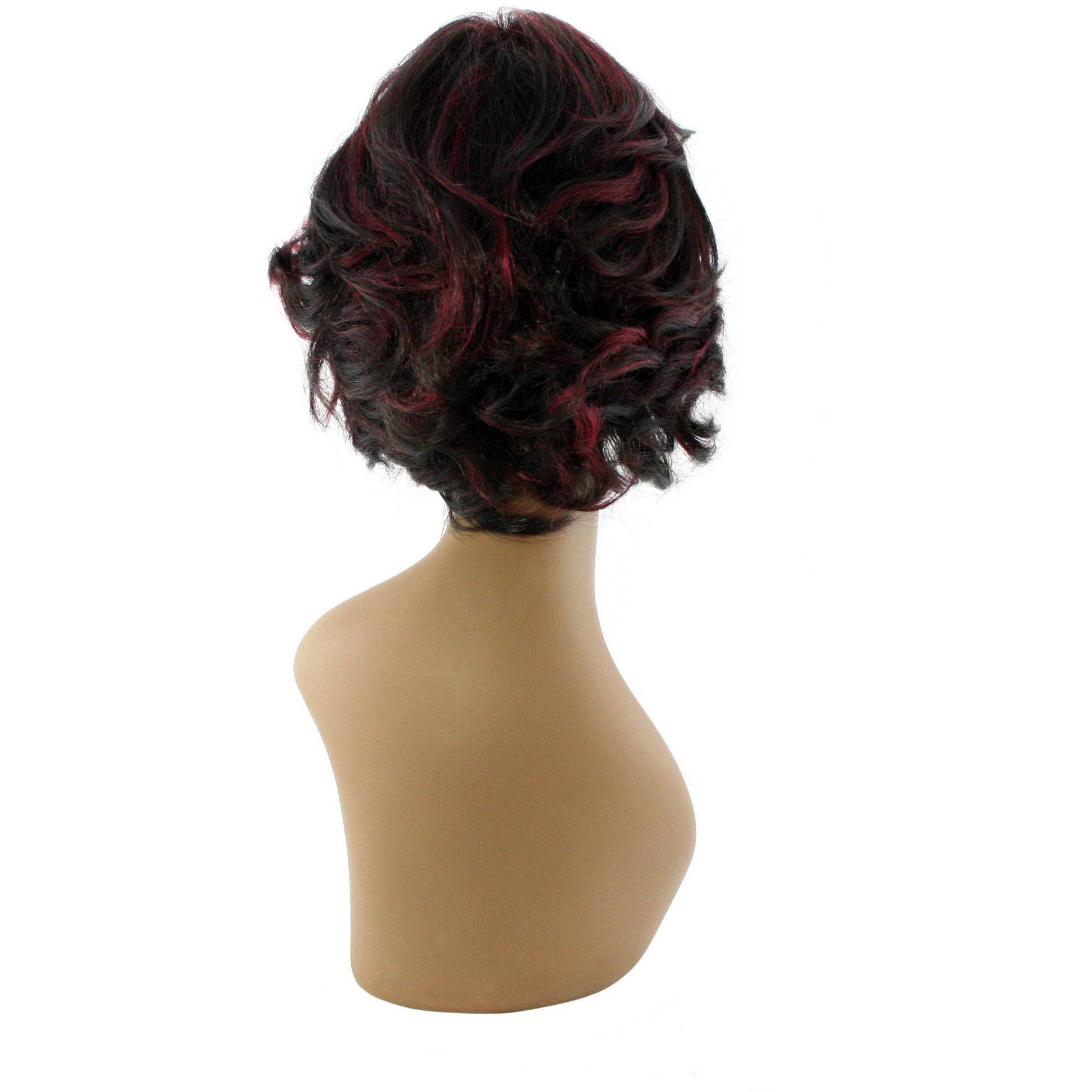 100% Human Hair Full Wig Style W Premium Realistic Hair Piece