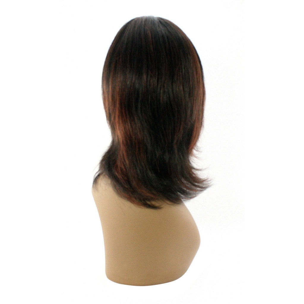 100% Human Hair Full Wig Style X - Natural Soft Professional Look
