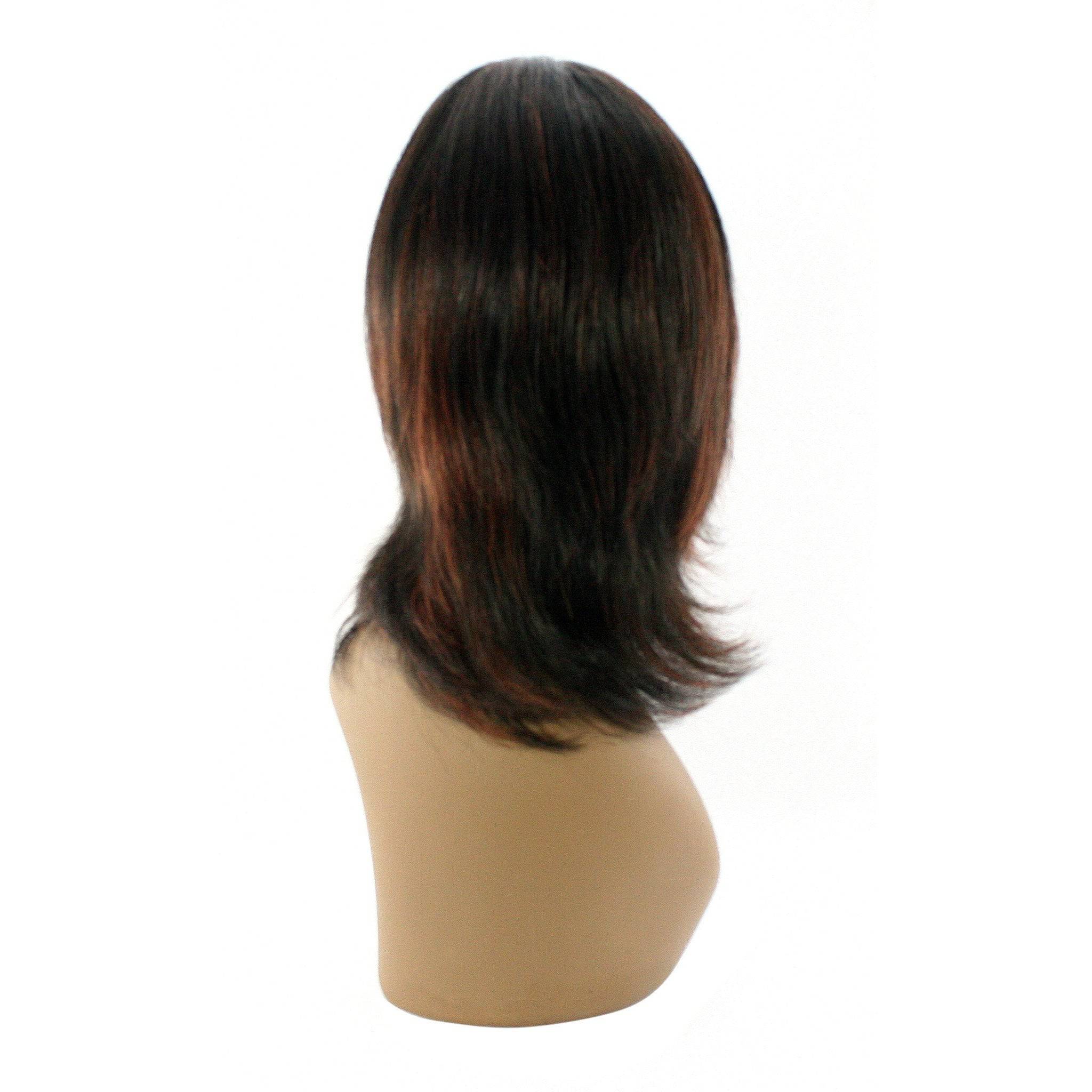 100% Human Hair Full Wig Style X - Natural Soft Professional Look