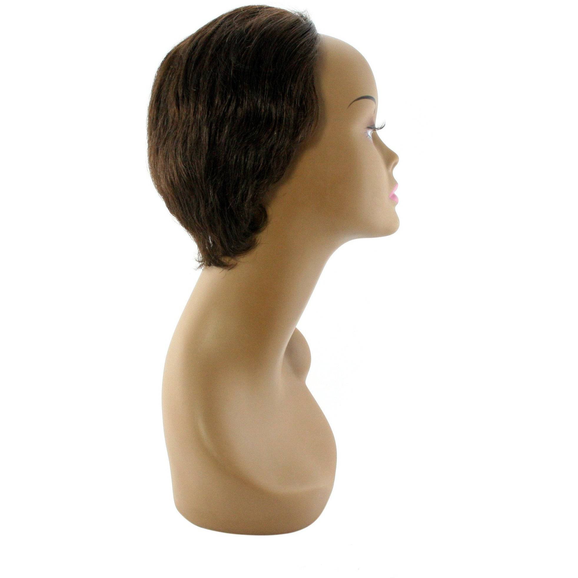Mrs. Canada Style 100% Human Hair Half Wig for Natural Volume