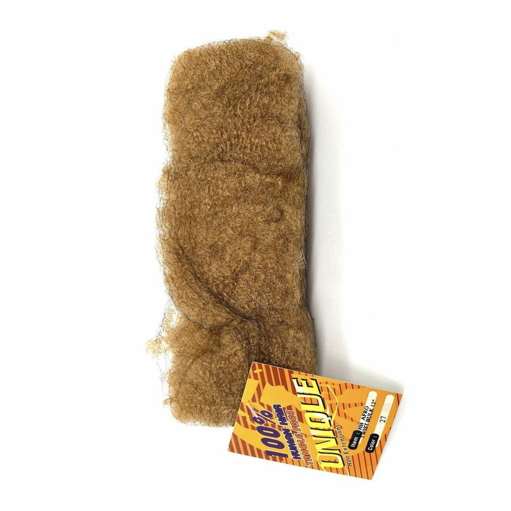 Unique's Human Hair Afro Twist Bulk - 12 inch