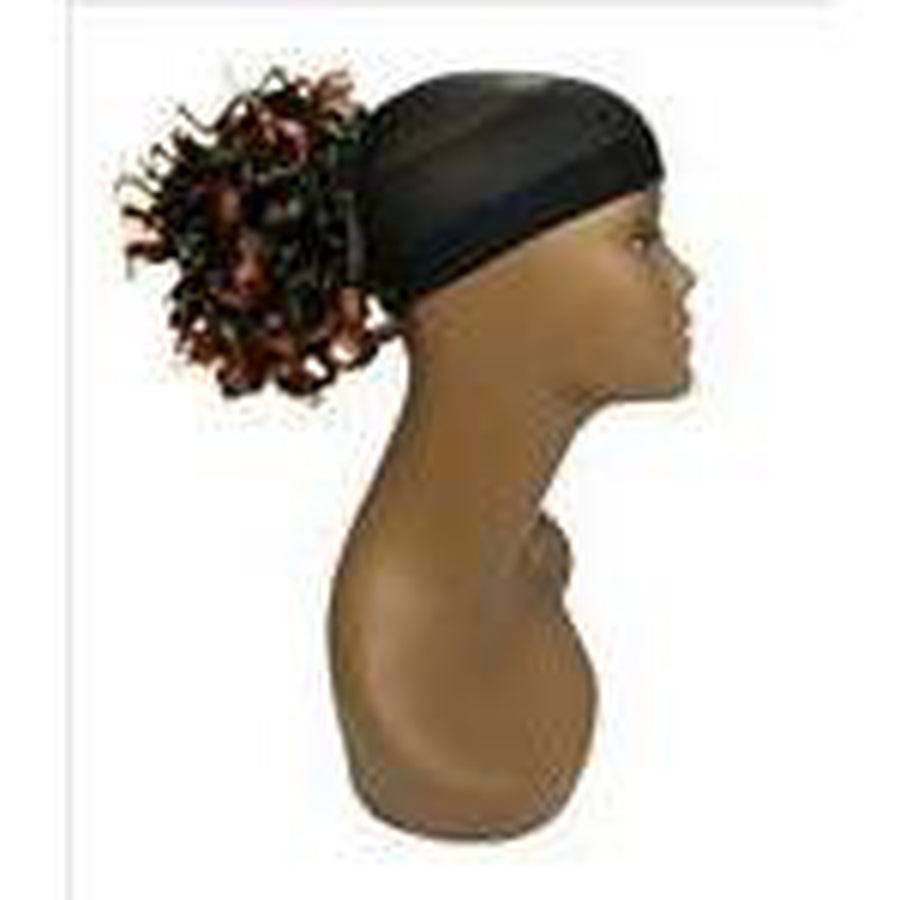 Unique's deep wave human hair extensions in black and brown
