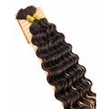 14'' Deep Bulk Human Hair Extensions for Voluminous Styles