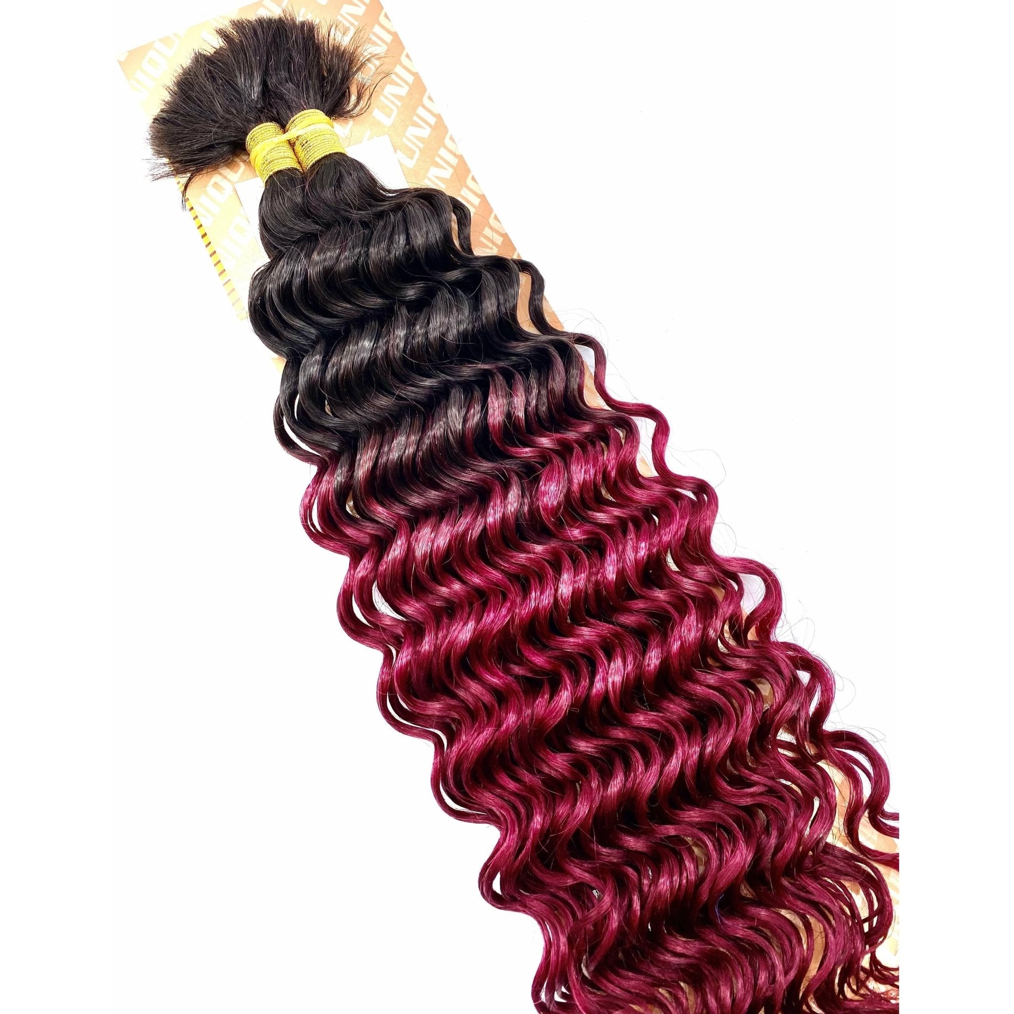 18-Inch Deep Bulk Human Hair Extensions for Natural Styling
