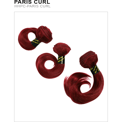 Paris Curl 100% Human Hair Extensions for Voluminous Styles