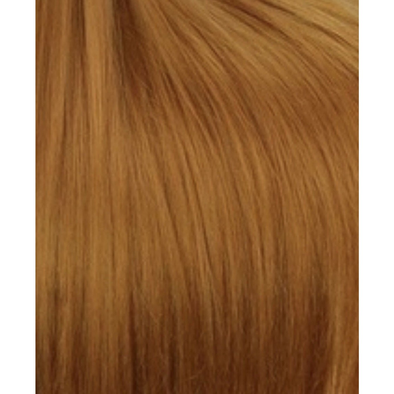 10 Inch Brown Perm Straight Human Hair Extensions