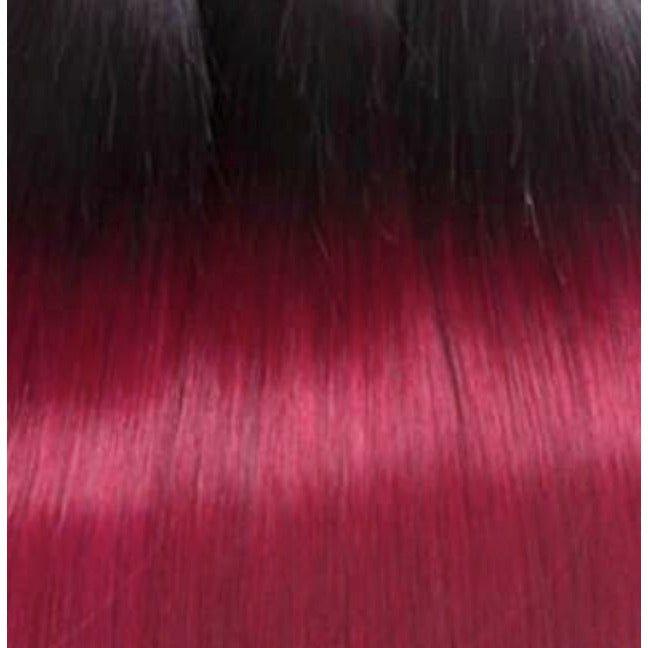 10 Inch Brown Perm Straight Human Hair Extensions