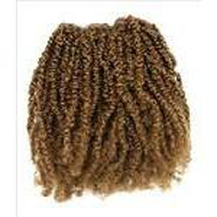 Unique's Human Hair Reggae extensions in rich brown with a natural bohemian texture