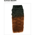 14-inch premium human hair wet and wavy weave extension bundle