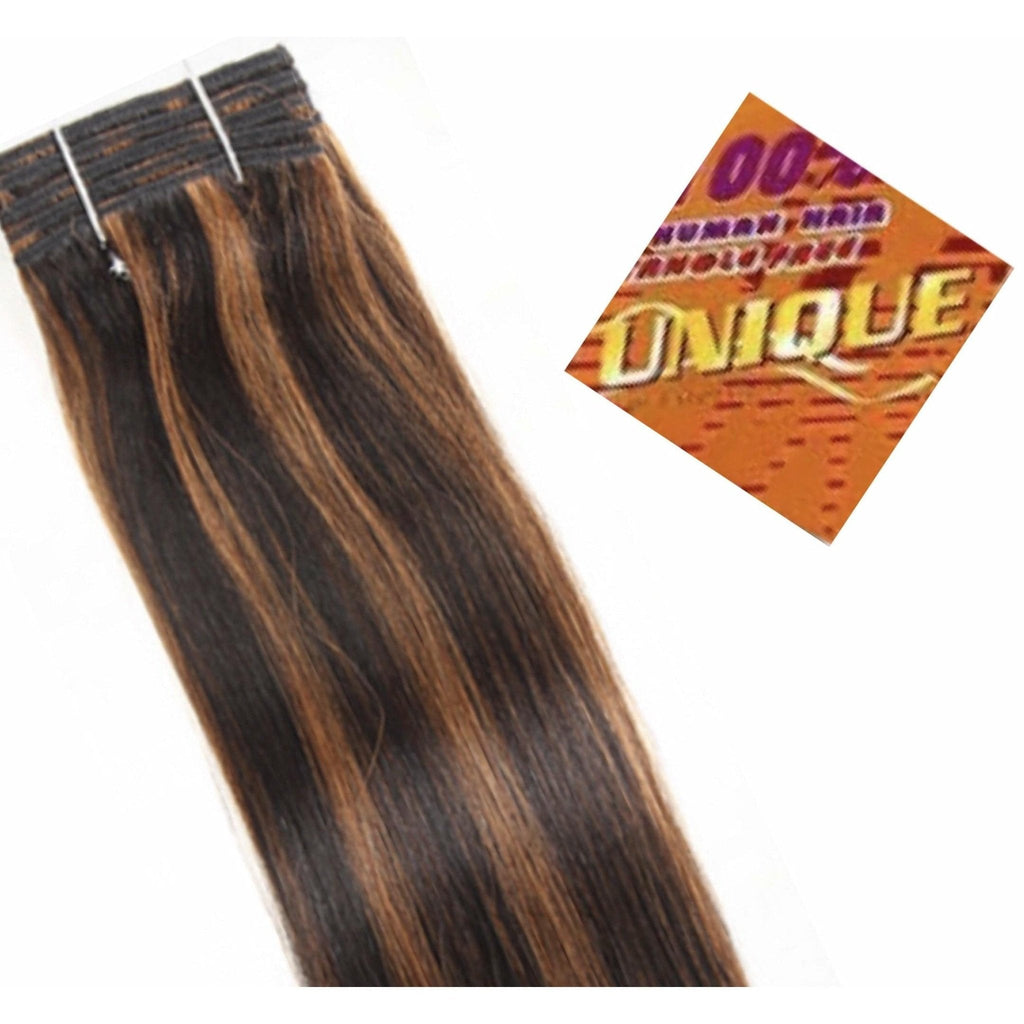 Human Hair Yaki Extensions in Natural Deep Black, Tangle-Free