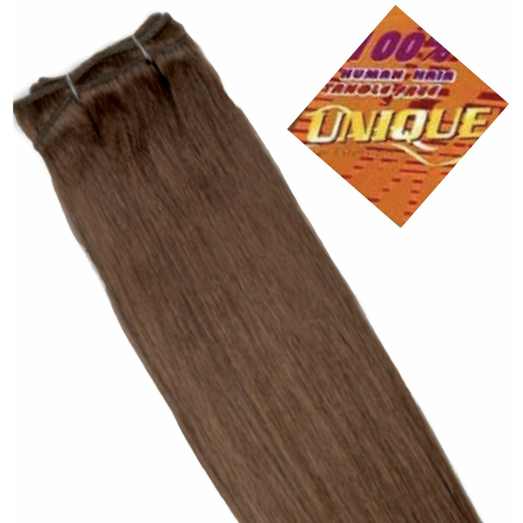 Human Hair Yaki Extensions in Natural Deep Black, Tangle-Free