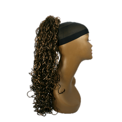 Multi-tone Kanekalon BC1006 hair extensions in various ombre and highlighted color shades